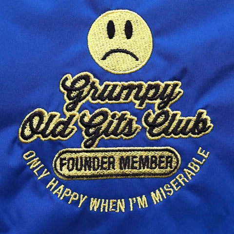Grumpy Old Gits Club Founder Member Badge