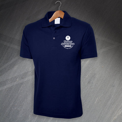 Grumpy Old Gits Club Founder Member Embroidered Polo Shirt