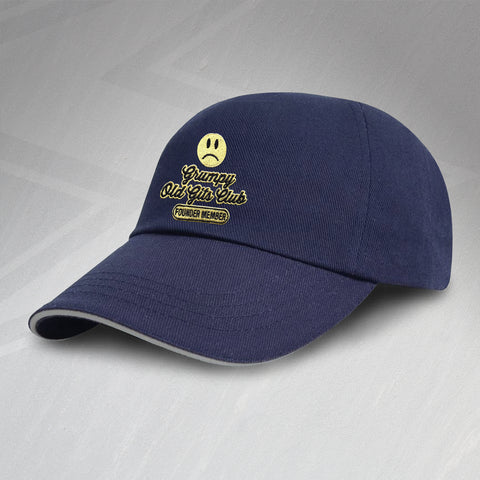 Grumpy Old Gits Club Founder Member Embroidered Baseball Cap