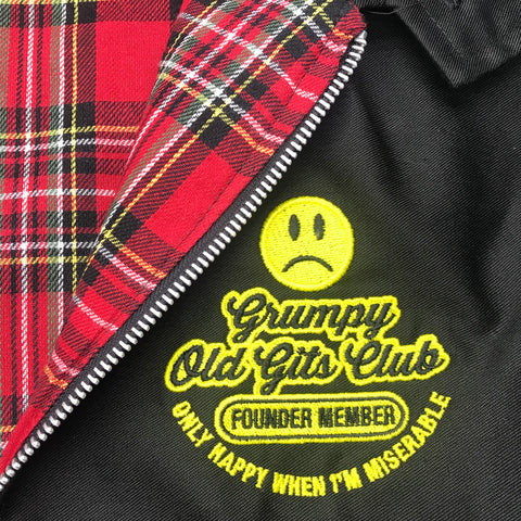 Grumpy Old Gits Club Harrington Jacket
