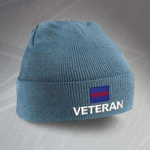 Guards Division Veteran Embroidered Beanie Hat