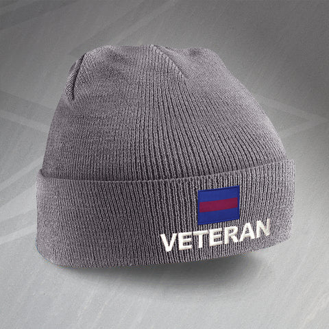 Guards Division Veteran Embroidered Beanie Hat