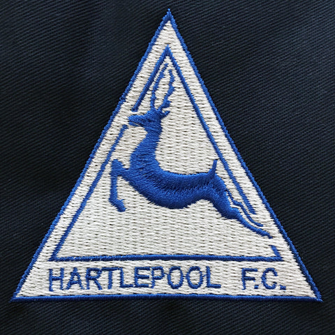 Retro Hartlepool Embroidered Badge
