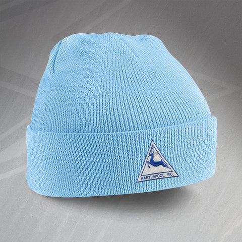 Hartlepool Football Beanie Hat Embroidered 1974