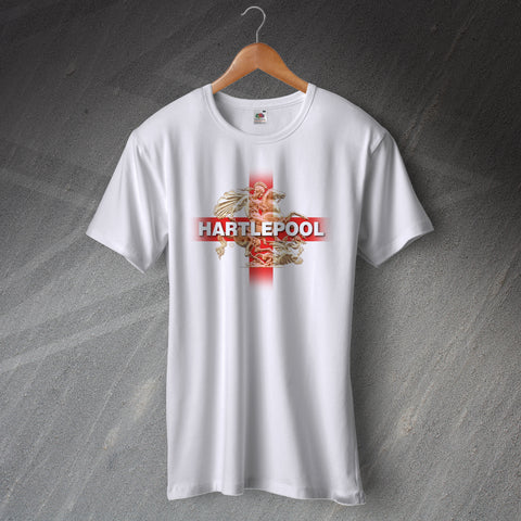 Hartlepool Football T-Shirt Saint George and The Dragon