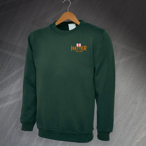 Hatter for Life Embroidered Sweatshirt