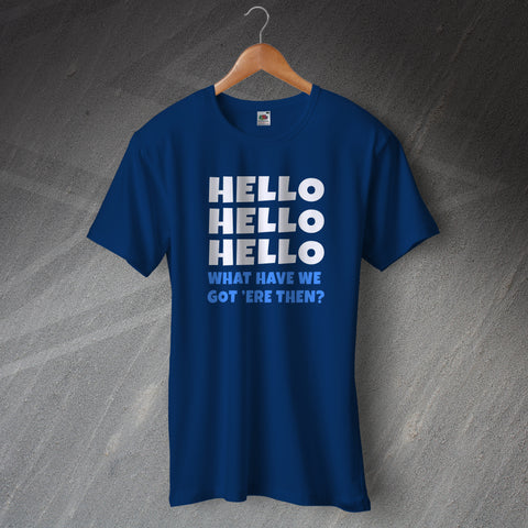 Police Force T-Shirt Hello Hello Hello What Have We Got 'ere Then?