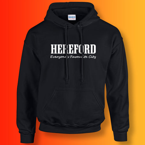 Hereford Hoodie with Everyone's Favourite City Design
