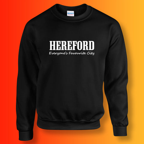 Hereford Sweatshirt with Everyone's Favourite City Design