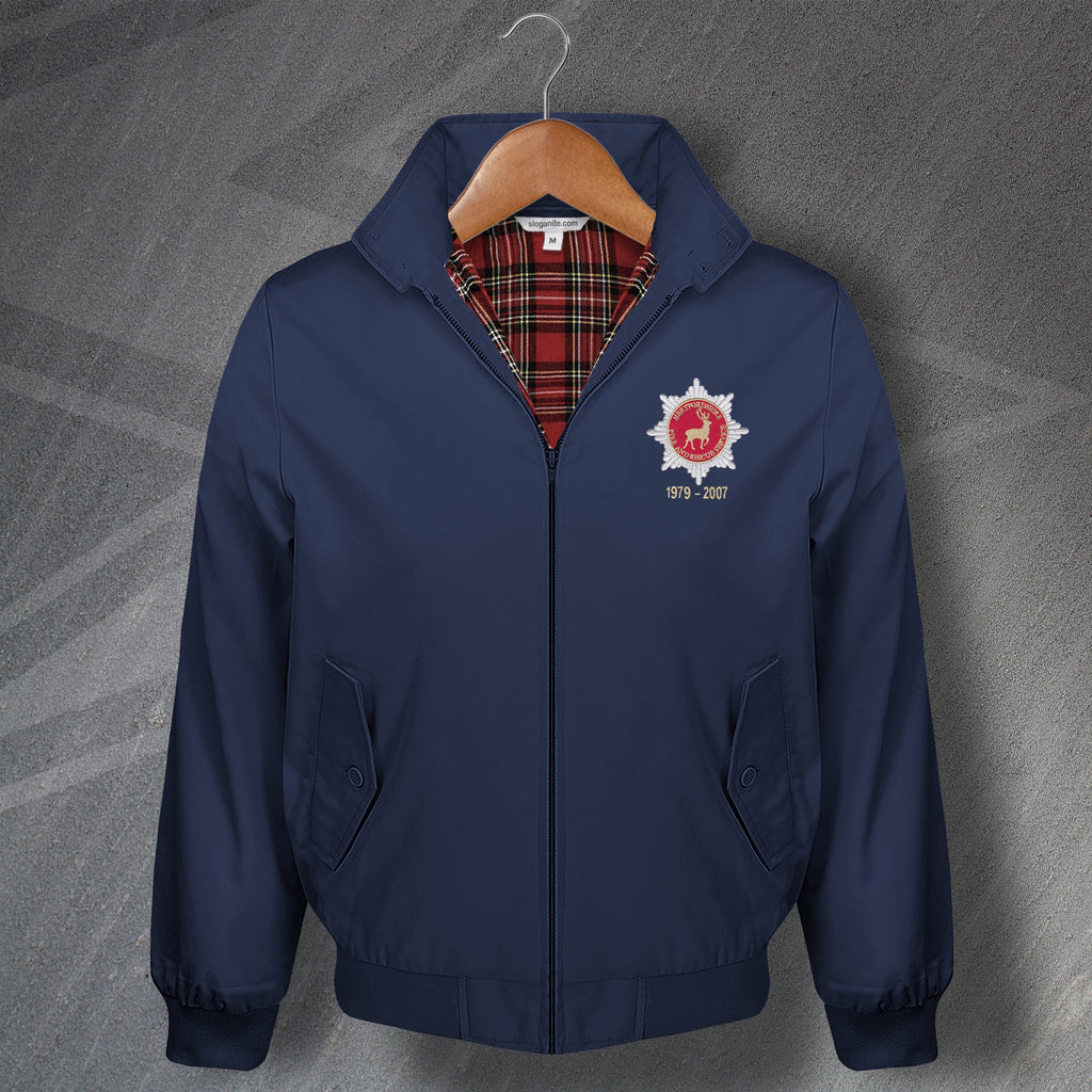 Hertfordshire Fire and Rescue Service Personalised Harrington Jacket