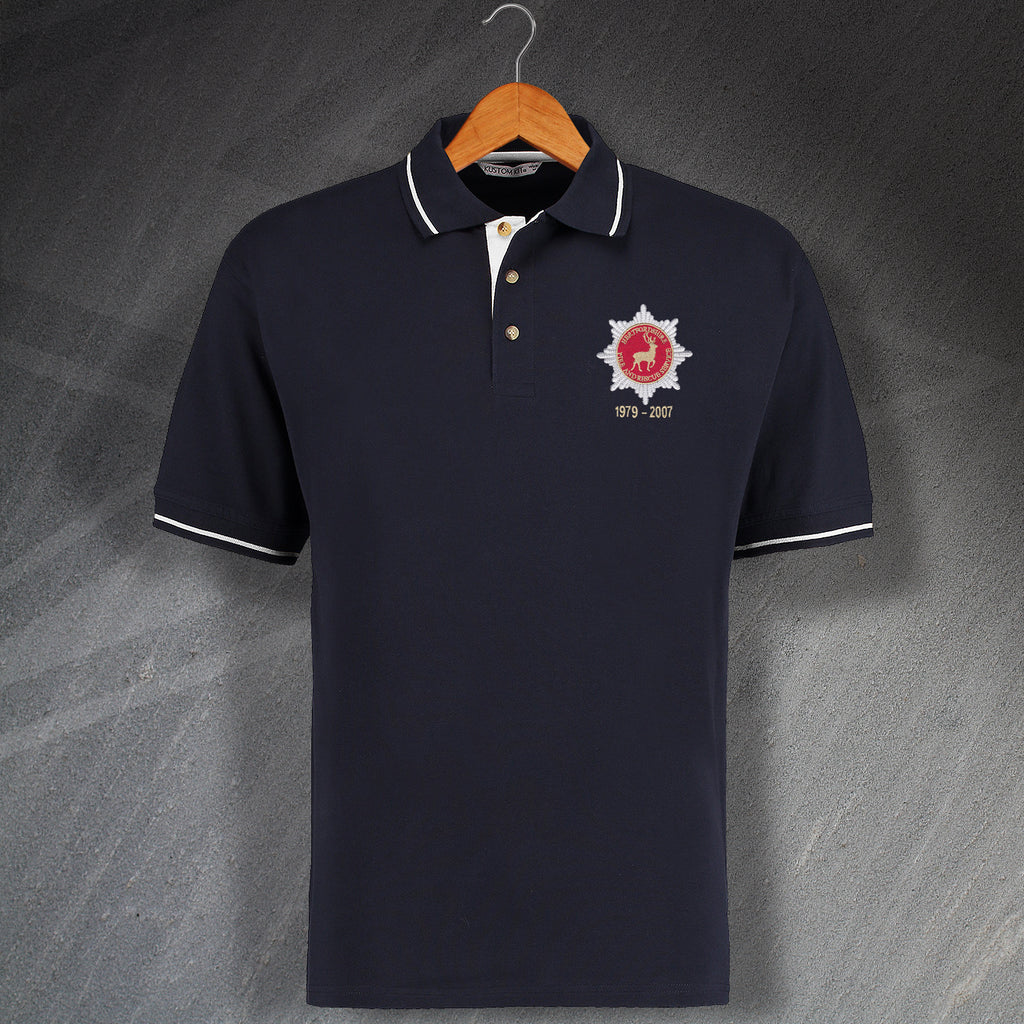 Hertfordshire Fire and Rescue Service Embroidered Polo Shirt