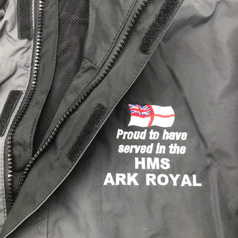 HMS Ark Royal Waterproof Jacket