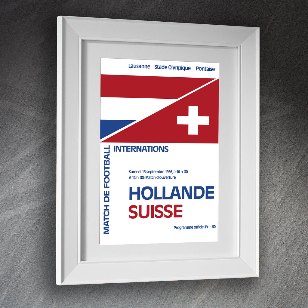 Switzerland Football Framed Print