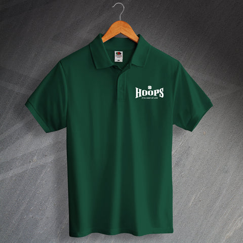 Printed Celtic Football Polo Shirt