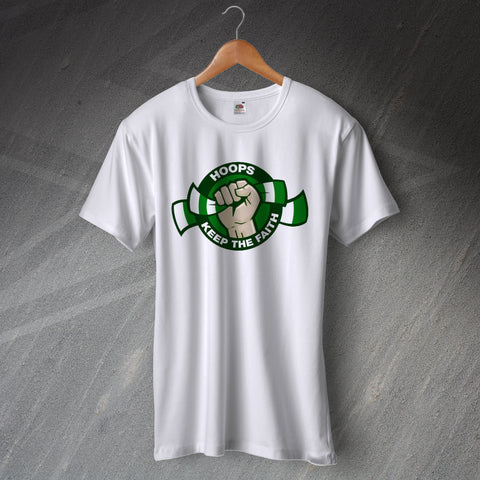 Hoops Keep The Faith Football T-Shirt