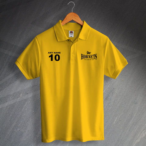 Hornets It's a Way of Life Polo Shirt with any Number & Name