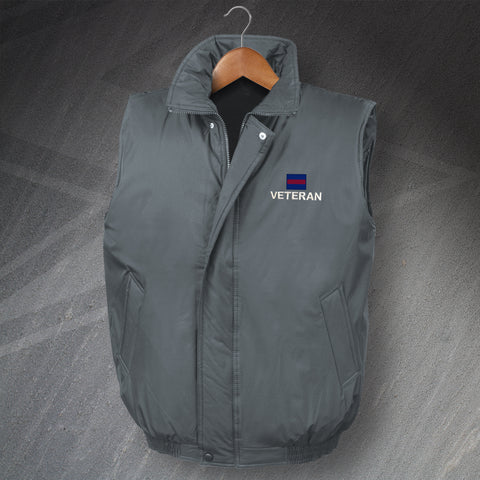 Guards Division Veteran Embroidered Padded Gilet