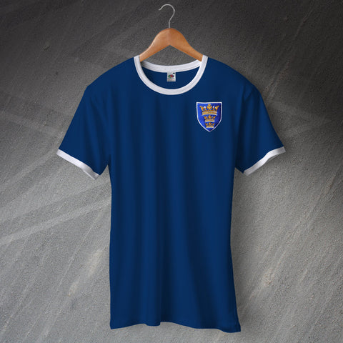 Hull Football Shirt Embroidered Ringer 1935