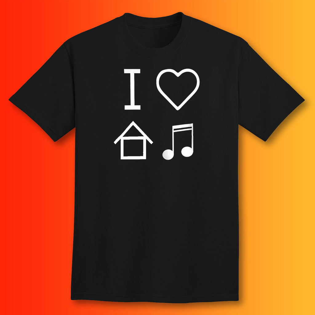 I Love House Music T-Shirt