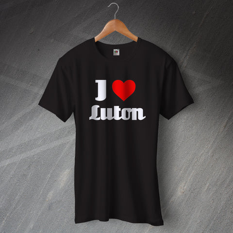 Luton T-Shirt I Love Luton