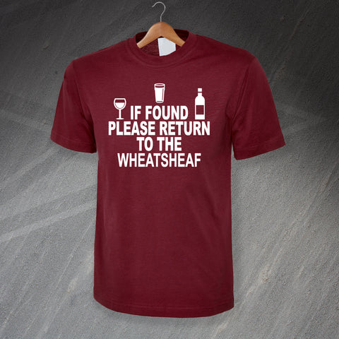 If Found Please Return to The Pub T-Shirt