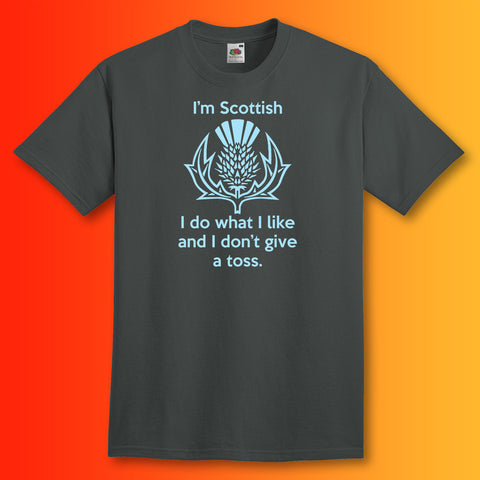 Scottish T-Shirt Charcoal