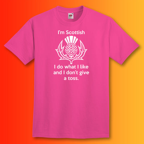 Scottish T-Shirt Fuchsia