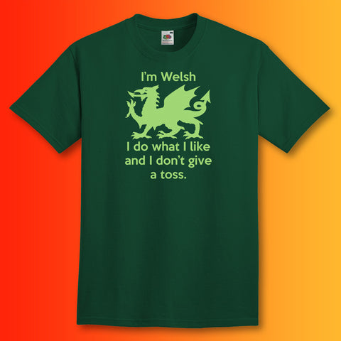 Welsh T-Shirt Bottle Green