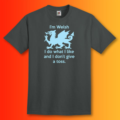 Welsh T-Shirt Charcoal