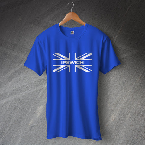 Ipswich Football T-Shirt Union Jack