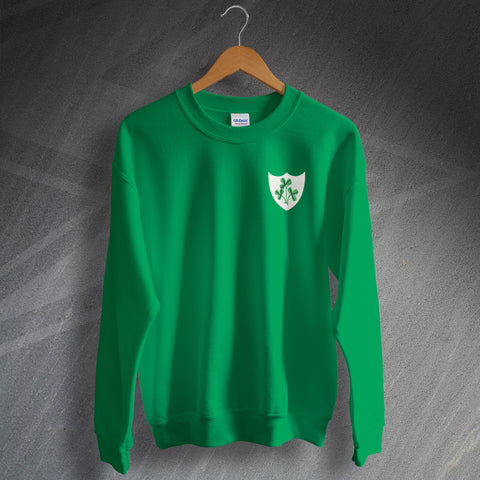 Ireland Football Sweatshirt Embroidered 1978