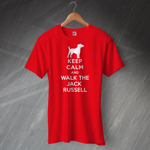 Keep Calm and Walk The Jack Russell Unisex T-Shirt