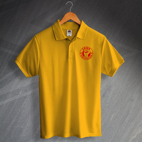 Partick Football Polo Shirt Embroidered Jags Pride of Glasgow