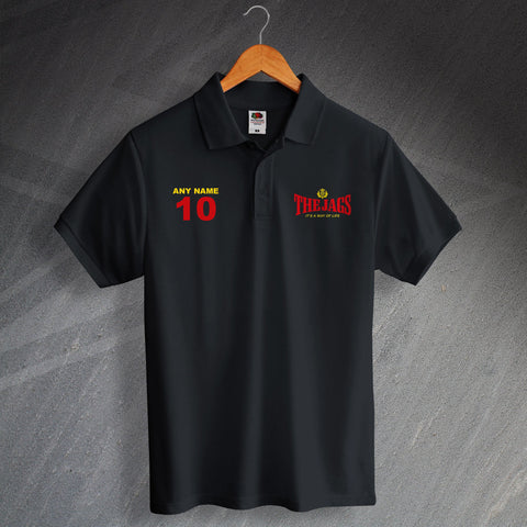 Personalised Partick Football Polo Shirt