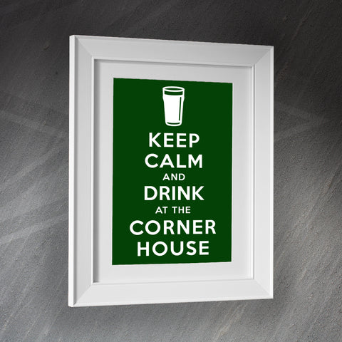 The Corner House Pub Framed Print