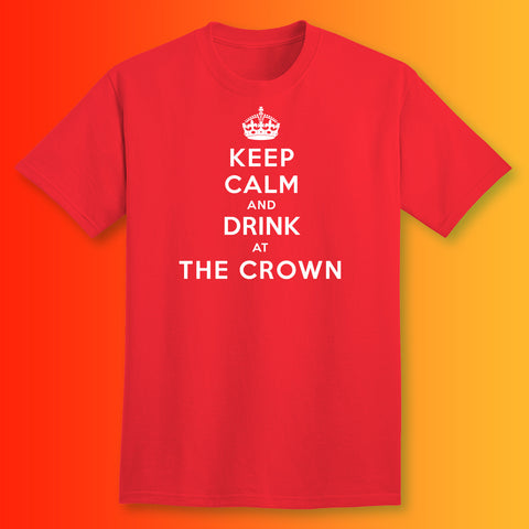 The Crown Pub T-Shirt with Keep Calm Design