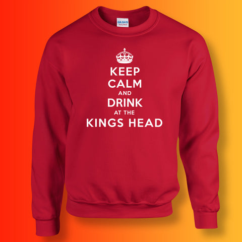 The Kings Head Pub Sweatshirt with Keep Calm Design