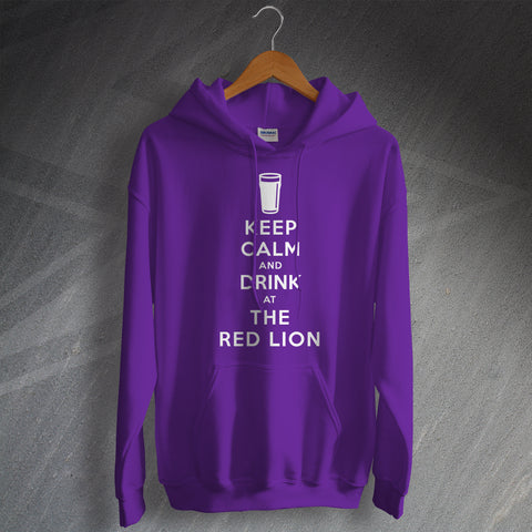 Keep Calm and Drink at The Red Lion Hoodie