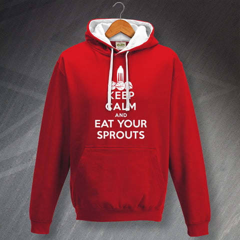 Keep Calm and Eat Your Sprouts Hoodie