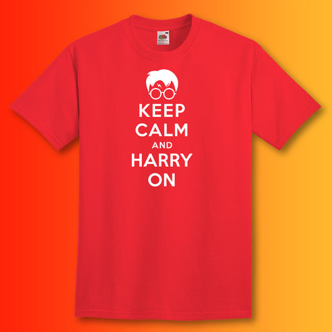 Harry Potter T-Shirt with Keep Calm Design