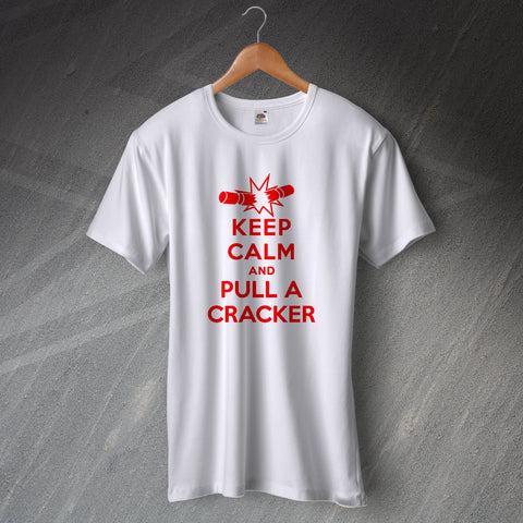 Christmas T-Shirt Keep Calm and Pull a Cracker