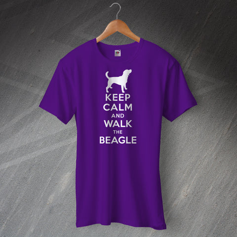 Keep Calm and Walk The Beagle T-Shirt