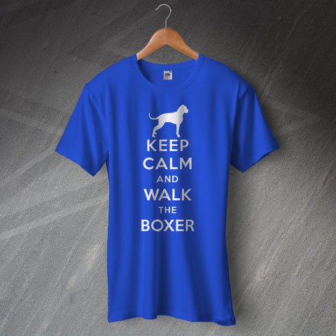 Keep Calm and Walk The Boxer T-Shirt