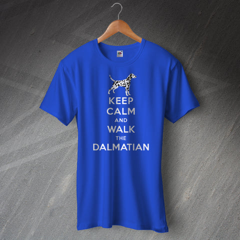 Keep Calm and Walk The Dalmatian T-Shirt