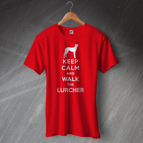 Keep Calm and Walk The Lurcher Unisex T-Shirt