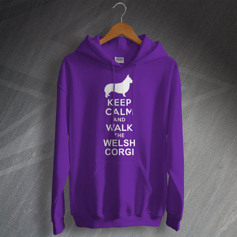 Keep Calm and Walk The Welsh Corgi Hoodie