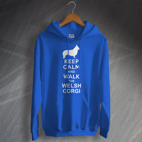 Keep Calm and Walk The Welsh Corgi Hoodie