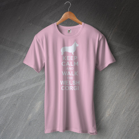 Keep Calm and Walk The Welsh Corgi T-Shirt