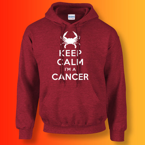 Keep Calm I'm a Cancer Unisex Hoodie