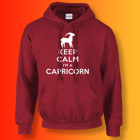 Keep Calm I'm a Capricorn Unisex Hoodie